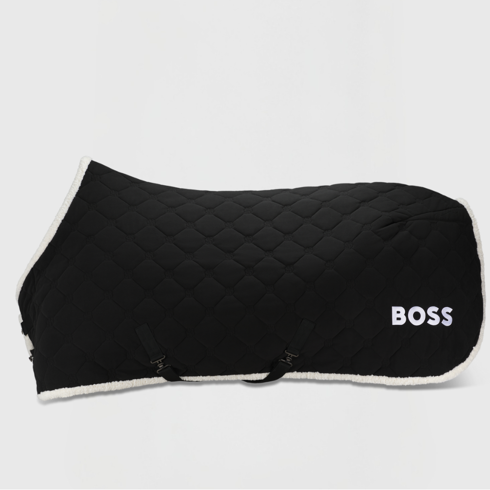 BOSS Fleece Rug with Teddy Trim