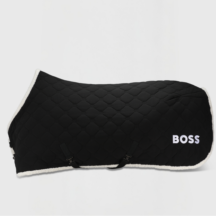 BOSS Fleece Rug with Teddy Trim