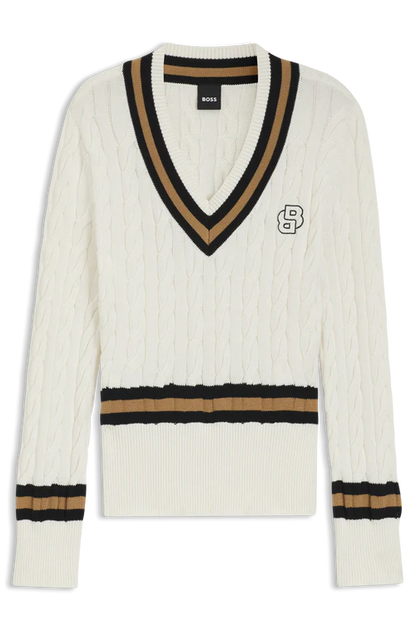 Boss Equestrian Knit Jumper Paula Cream