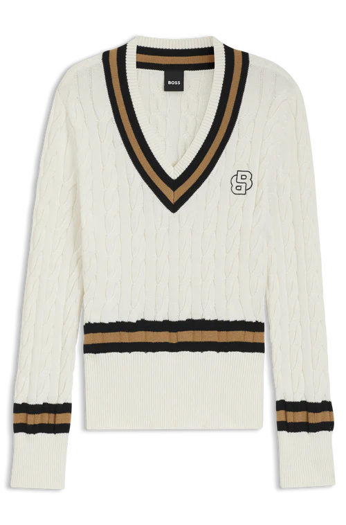Boss Equestrian Knit Jumper Paula Cream