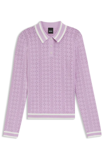 Light Purple Boss Equestrian top 