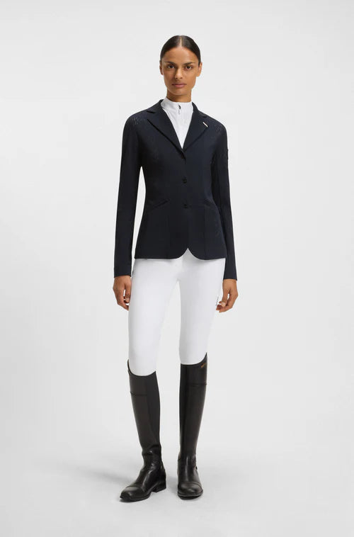 Perforated Ladies Show Jacket for show jumping