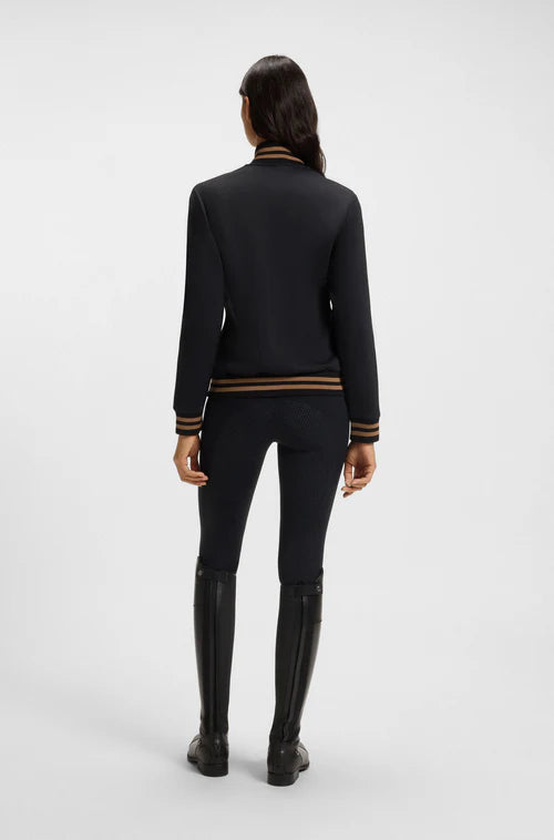 Boss Equestrian Ladies Sweat Jacket Ava Black