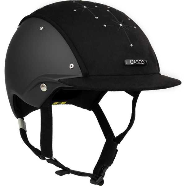 Apart riding helmet with glitter effects and Coolmax lining