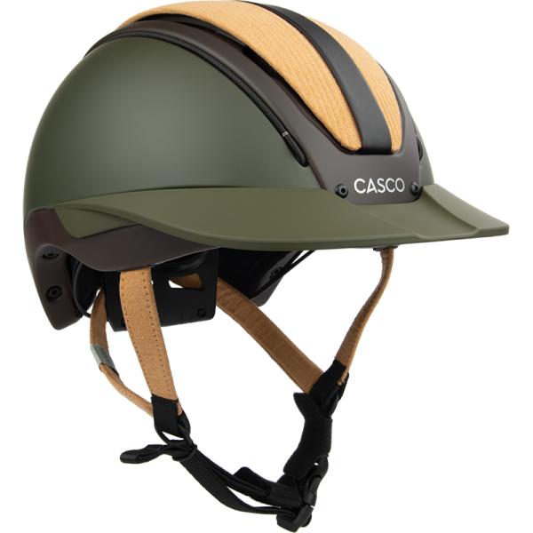 Casco Duell One riding helmet for kids and adults brown