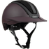 Premium equestrian helmet with breathable Coolmax lining merlot
