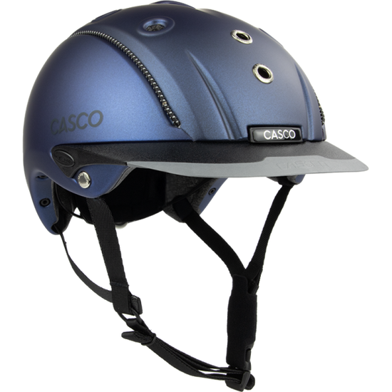 Equestrian helmet with robust outer shell