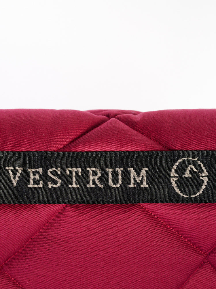 Vestrum jump saddle blanket burgundy