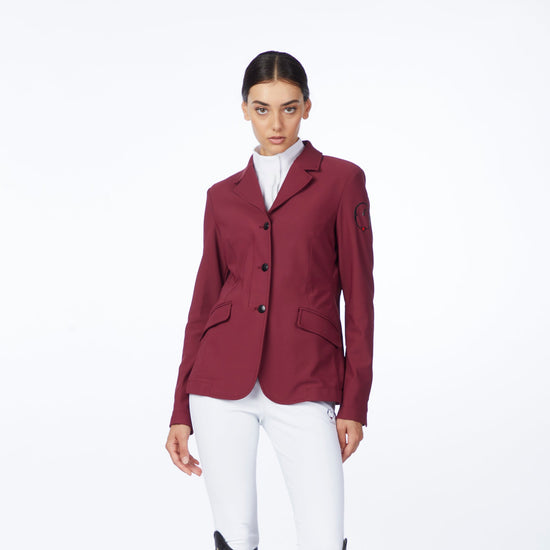 Ladies Burgundy Competition Jacket