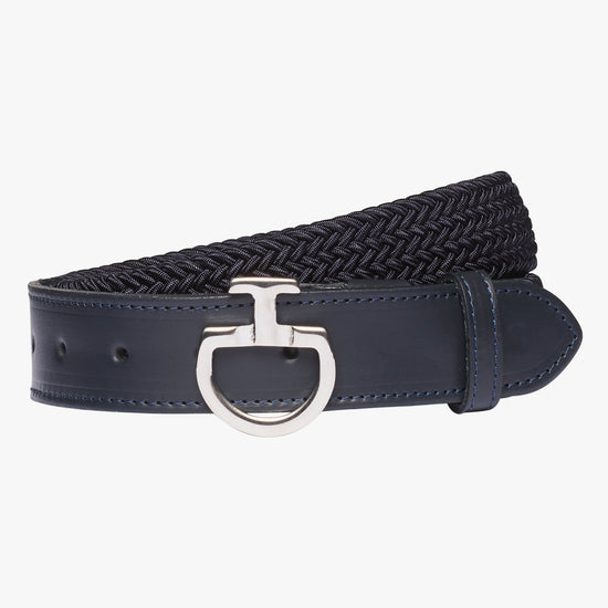 Women´s Elastic Belt with CT Clasp - Dark Navy