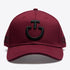 Cavalleria Toscana cap in burgundy with black CT logo