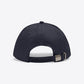 Equestrian baseball cap in navy