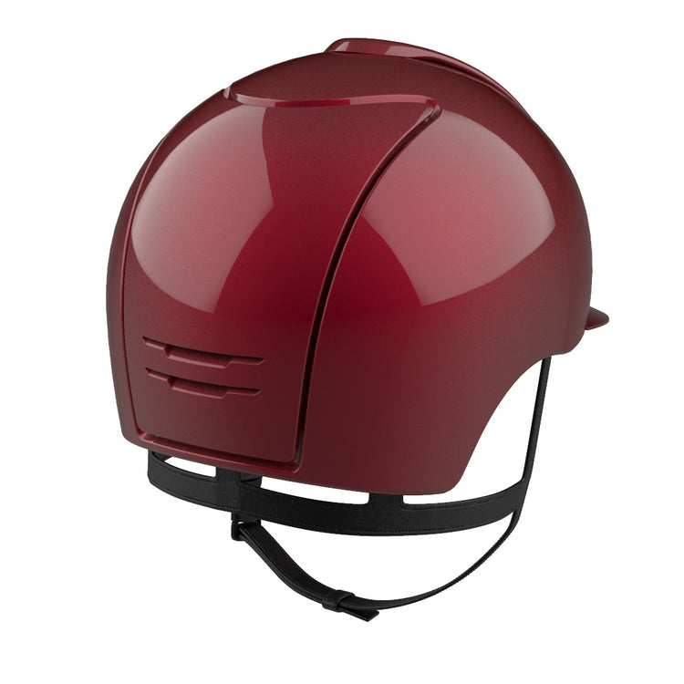 Bordeaux equestrian helmet