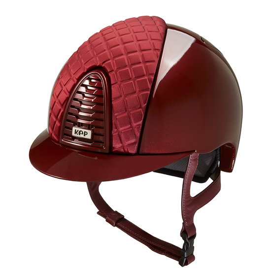 Designer equestrian helmet