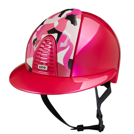 Bright pink Kep helmet