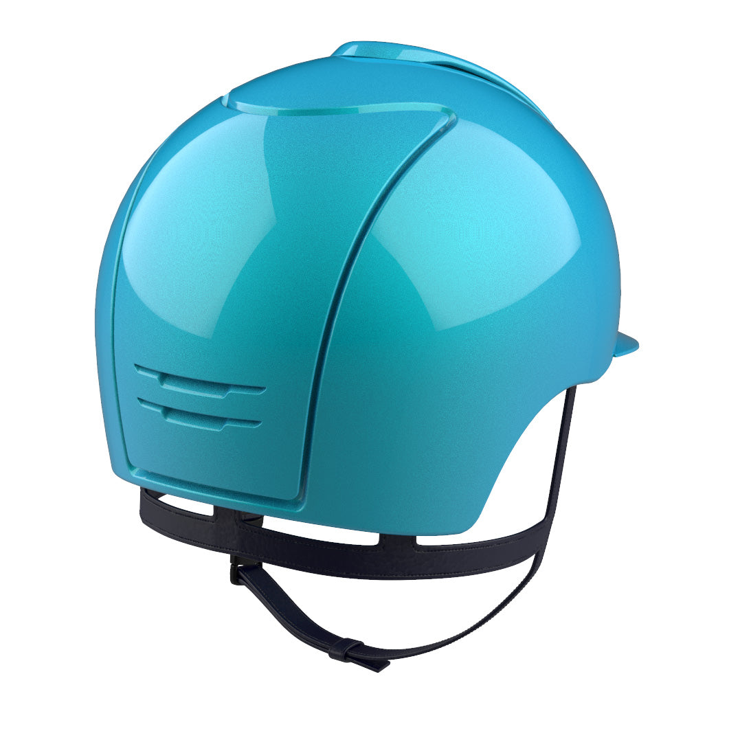 Bright Blue horse riding helmet