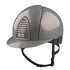 Grey colored horse riding helmet