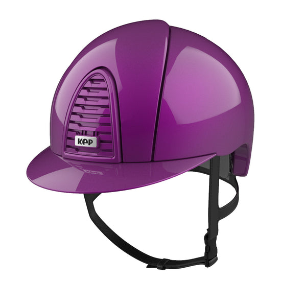 Purple Horse riding helmet