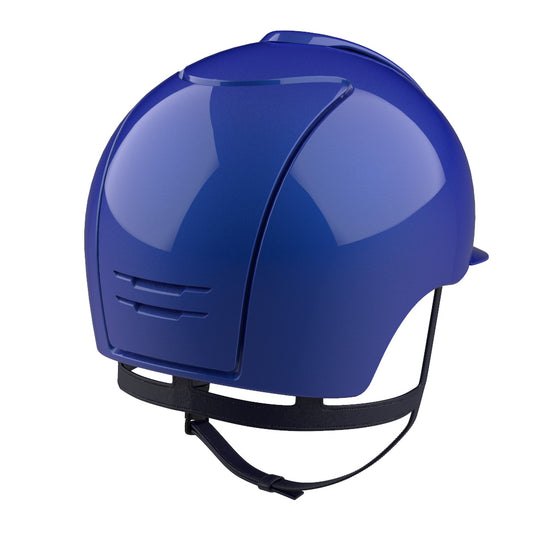 Blue colored horse riding helmet