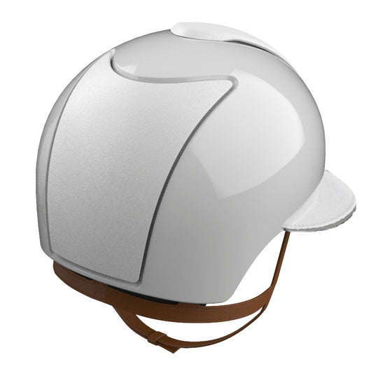 All white polo helmet