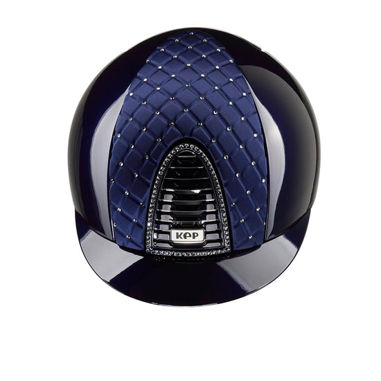 Horse riding helmet with Swarovski crystals