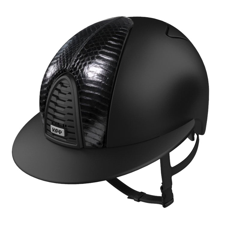 Luxury riding helmet with sleek design