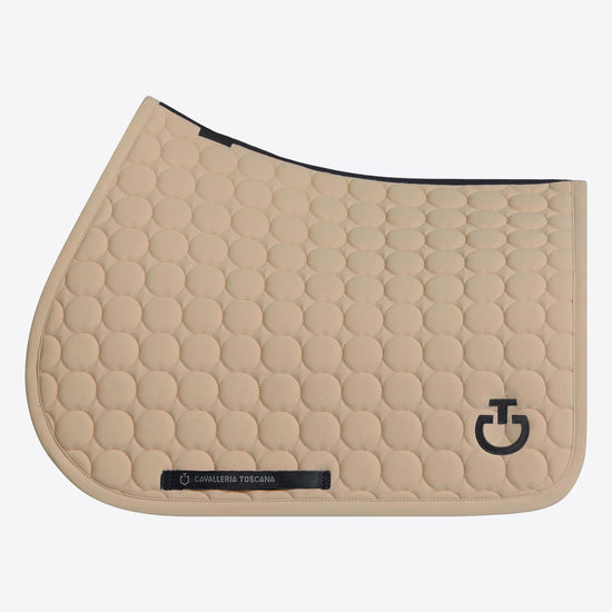 CT Circular Quilt Saddle Pad Beige