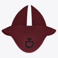 CT Burgundy Ear Bonnet