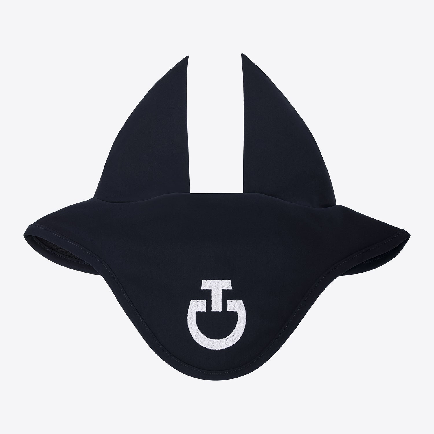 CT Navy and white ear bonnet