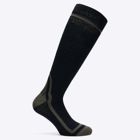 Wool equestrian riding socks for winter