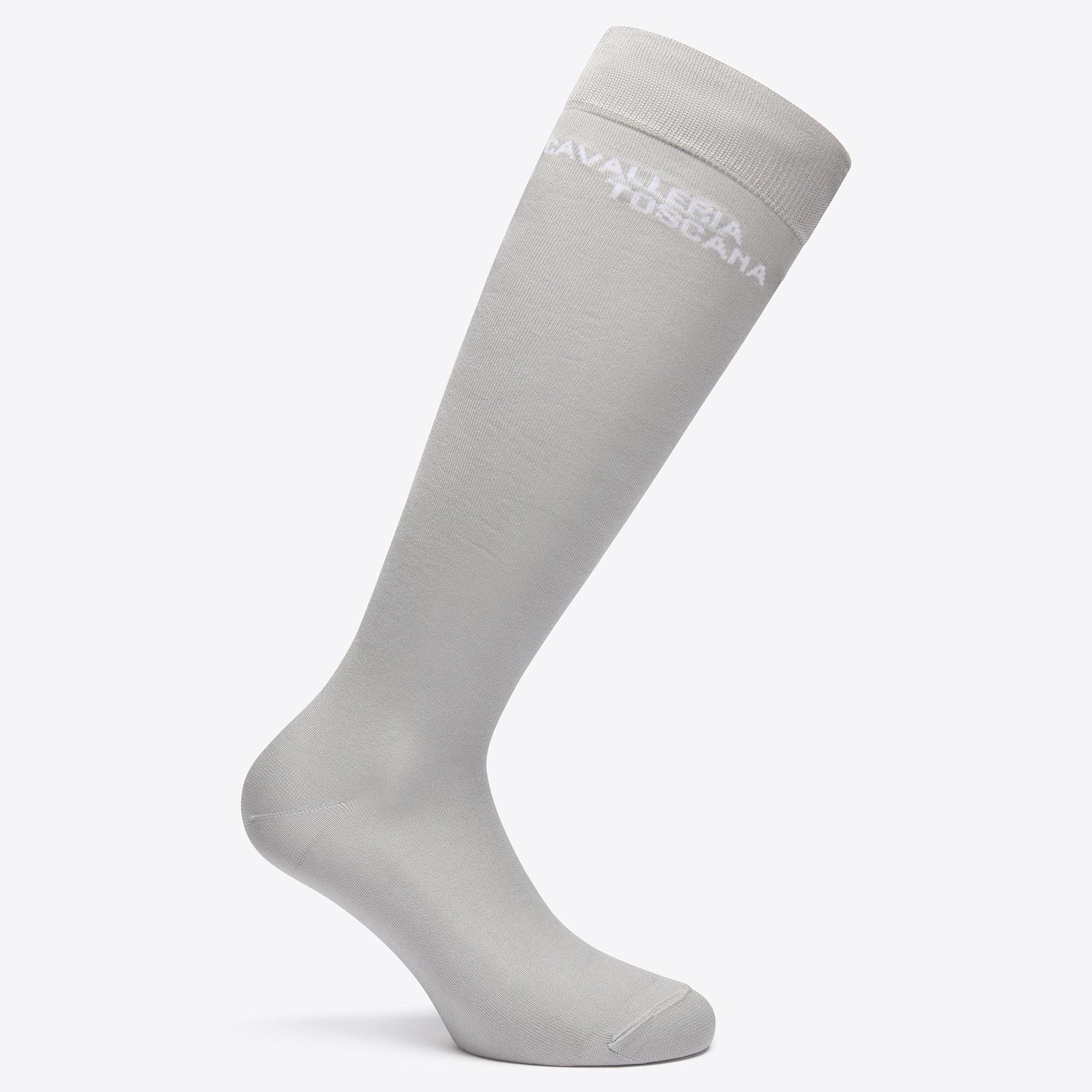 Light Grey Cavalleria Toscana Riding Socks