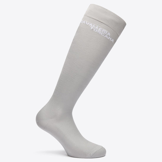 Light Grey Cavalleria Toscana Riding Socks