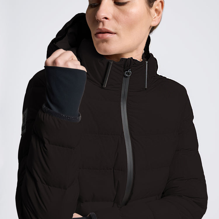 Cavalleria Toscana Ladies Down Jacket Brown