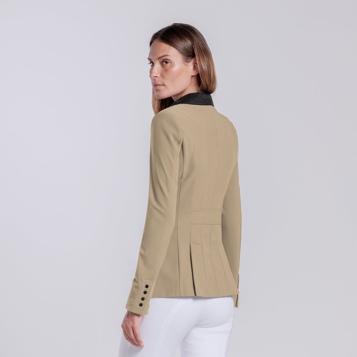 Ladies dark beige competition jacket
