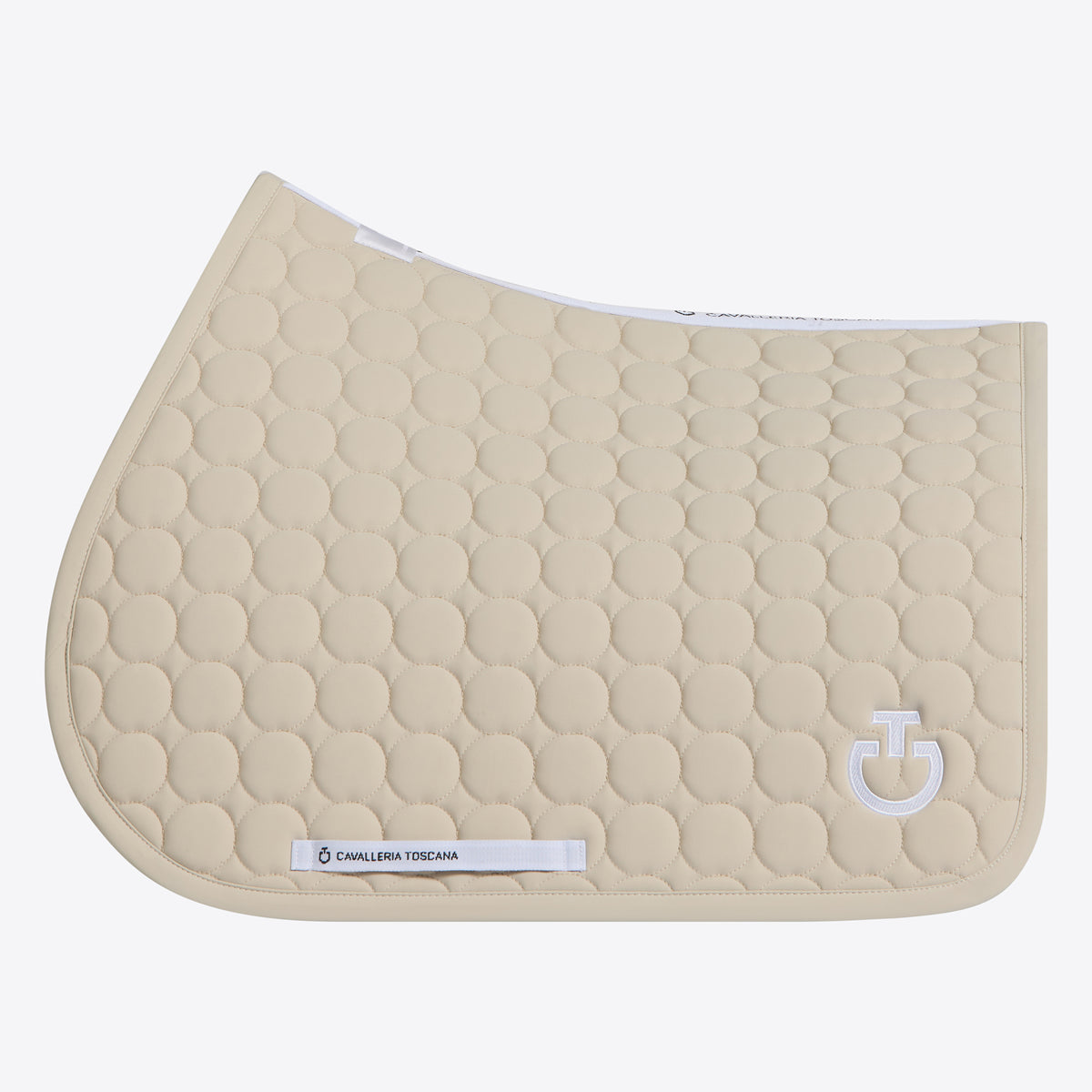 Cavalleria Toscana Light Beige Saddle Pad