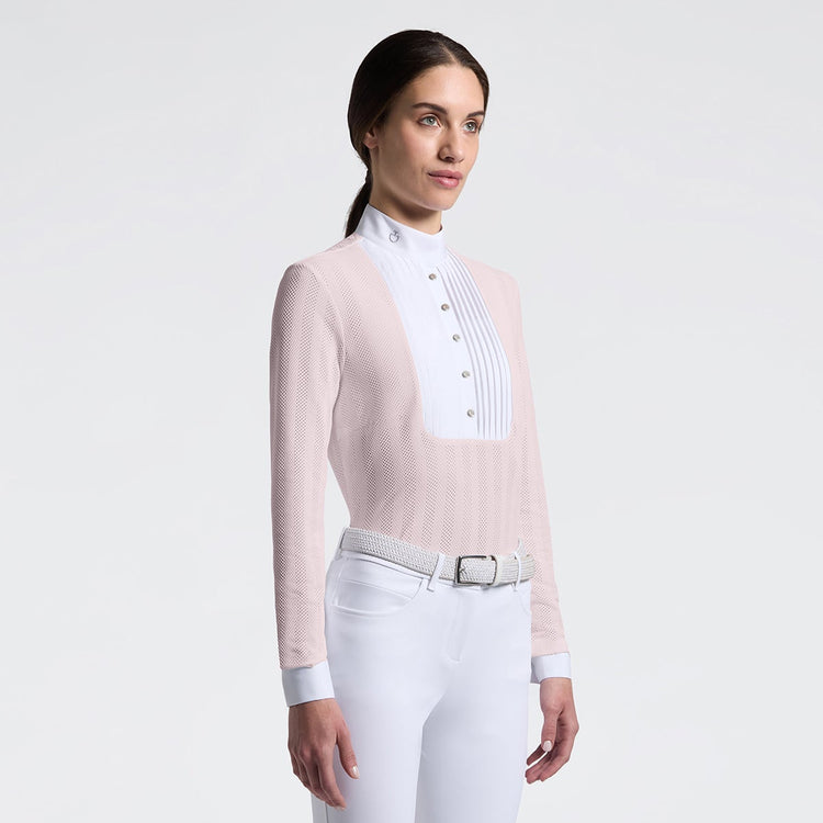 Cavalleria Toscana Pink perforated women&