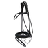 Comfortable horse bridle with poll relief design
