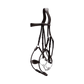 Comfortable horse bridle with flexible fit
