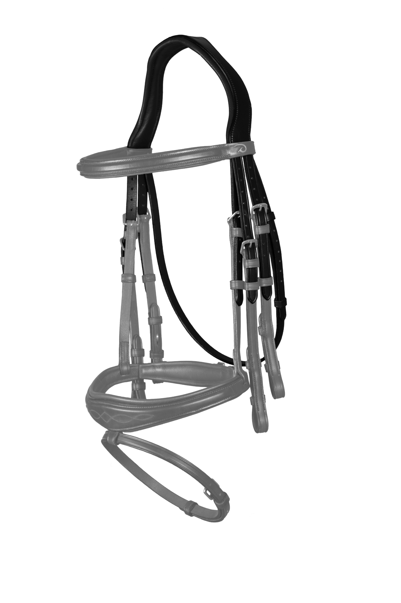 s-shaped headpiece