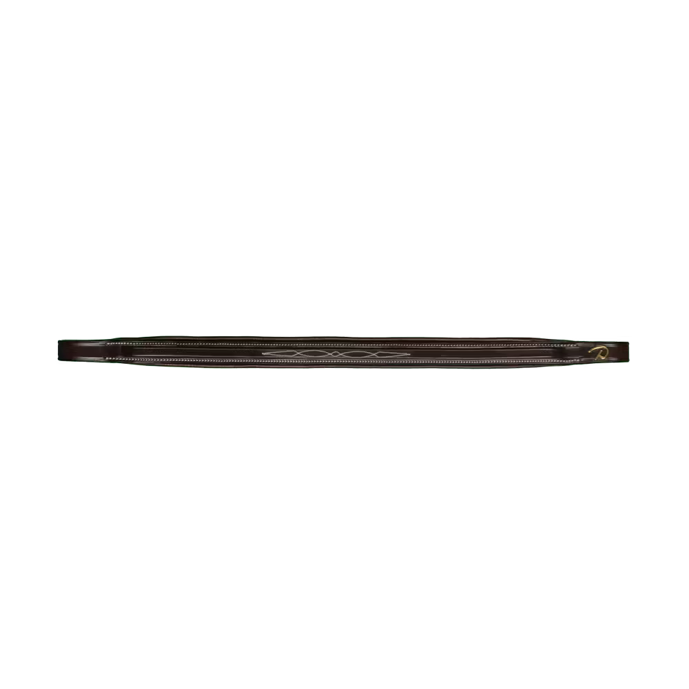 Straight Browband compatible with all bridles and double bridles of the D Collection
