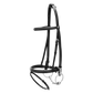 Leather training bridle for everyday horse training