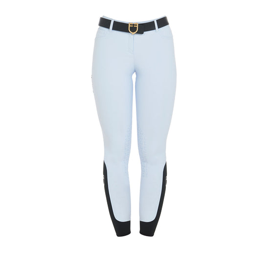 Pale blue equestrian breeches