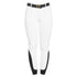 White show breeches with knee grip