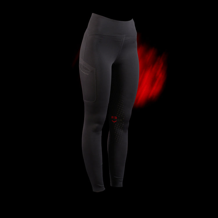 Leggings de equitación para competición con grip completo