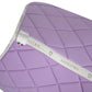 Lilac saddle pad for jumping