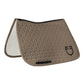 Equestro horse saddle pad offering superior shock absorption walnut