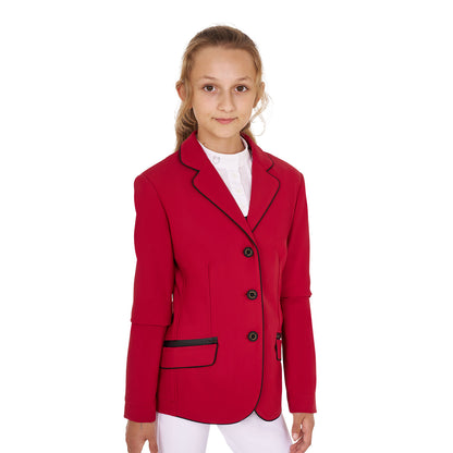 Girls red show jacket