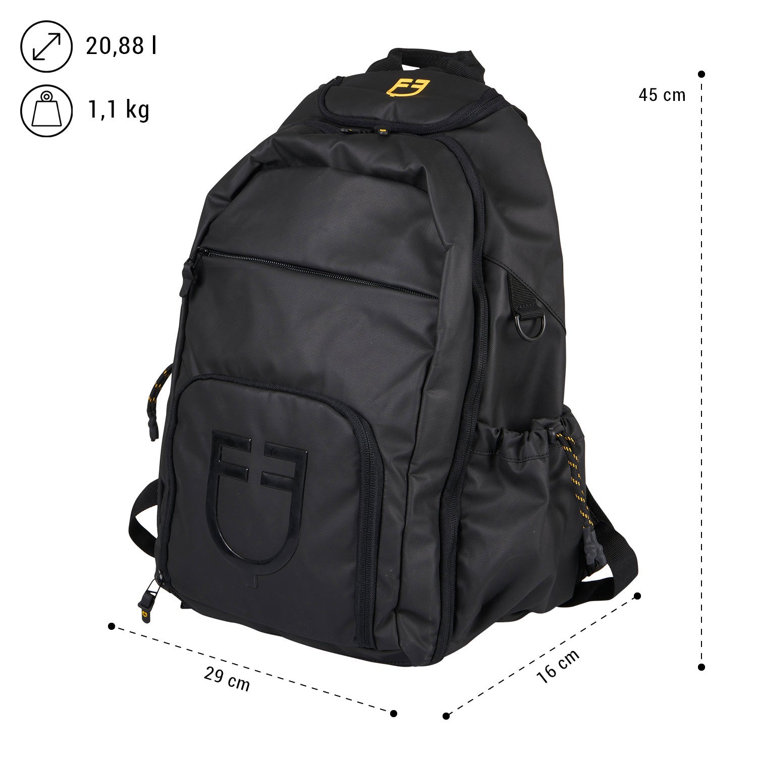 Equestro Multi-pocket technical backpack