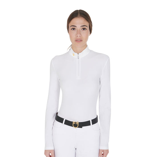 equestrian fleece show shirt
