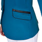 Teal equestrian competition jacket